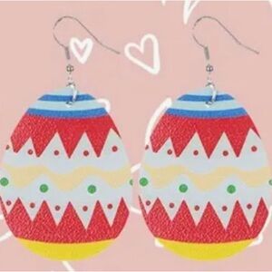 Easter egg earrings